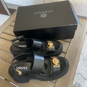 Versace Versace
Leather Sport Sandals